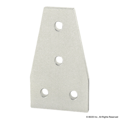 25 S 4 HOLE TEE FLAT PLATE