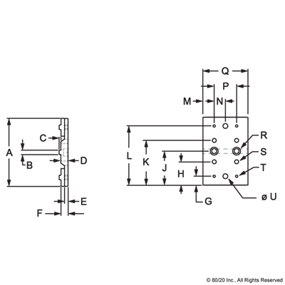 BLACK 25 S DOUBLE SIDE SHORT UNIBEARING