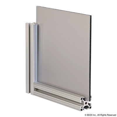 6mm LITE ALUMINUM COMPOSITE PANEL -SILV