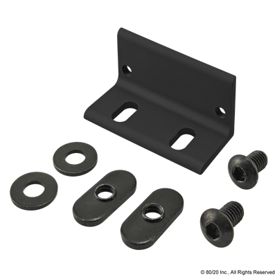 BLACK MAGNETIC DOOR BRACKET