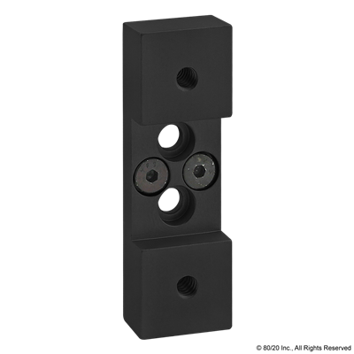 BLACK 10 S ROLLER WHEEL BRACKET