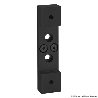 BLACK 10 S ROLLER WHEEL BRACKET