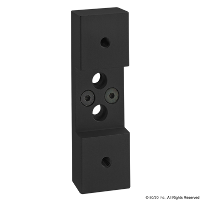 BLACK 15 S ROLLER WHEEL BRACKET