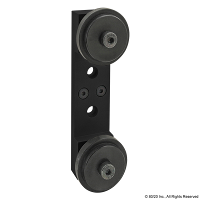 BLACK 15 S ROLLER WHEEL BRACKET W/2280