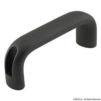 5 ALUMINUM CABINET HANDLE BLACK