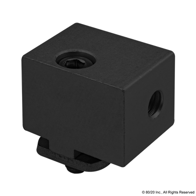 BLACK 15 S S/S PANEL MOUNT BLOCK