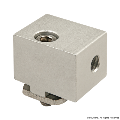 15 S S/S PANEL MOUNT BLOCK