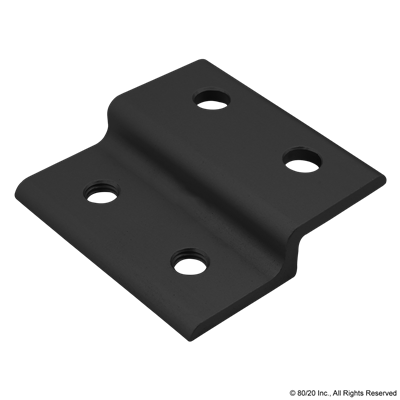 BLACK 60mm SINGLE PANEL RETAINER