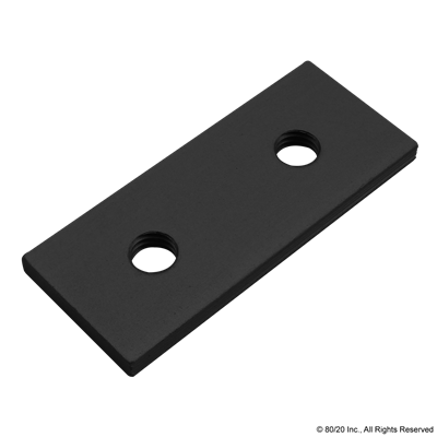 BLACK 60mm DOUBLE BACKING PLATE