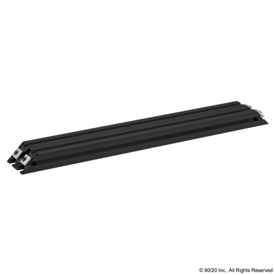 30-3060 X 480mm 45 DEGREE SUPPORT BLACK