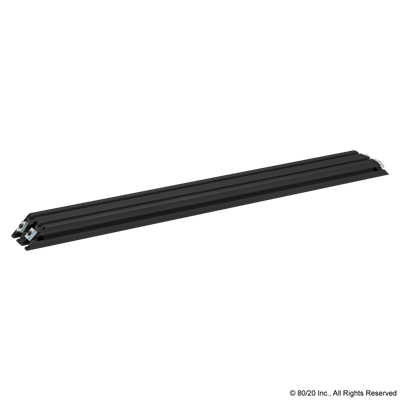 30-3060 X 640mm 45 DEGREE SUPPORT BLACK