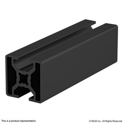 30mm x 30mm BI-SLOT OPPOSITE T-SLOTTED