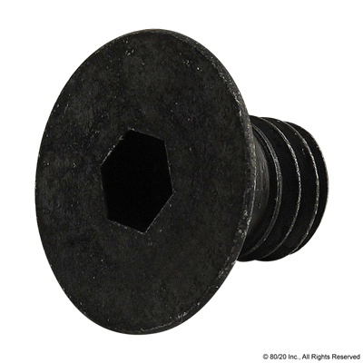 5/16-18 X 1/2 FHSCS (BLACK)