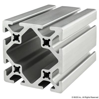 3 X 3 T-SLOTTED EXTRUSION SMOOTH