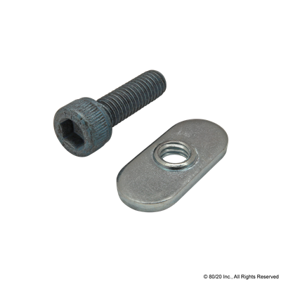 M6 X 20mm SHCS W/ ECONOMY T-NUT