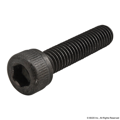 10-32 X .875 SHCS BLACK ZINC