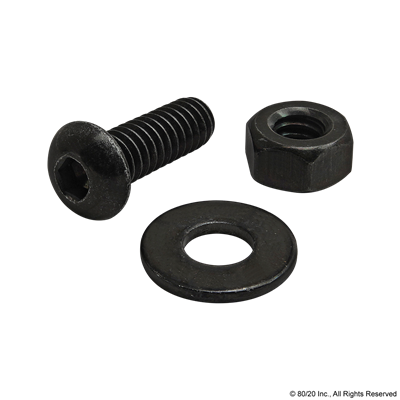 1/4-20X3/4 BHSCS  W  HEX NUT