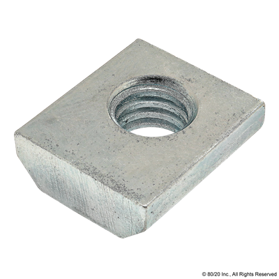 15 S ZINC 5/16-18 STANDARD T-NUT BRIGHT