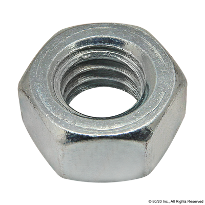 ZINC 5/16-18 HEX NUTS