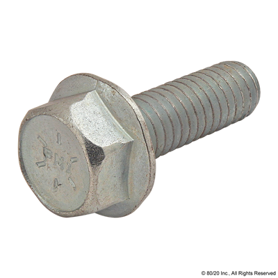 5/16-18 X 1.00 FLANGED HEX HEAD BOLT (