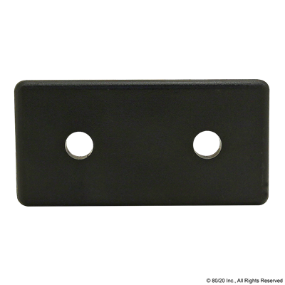 40-4080/40-4080-LITE PLAIN END CAP BLAC