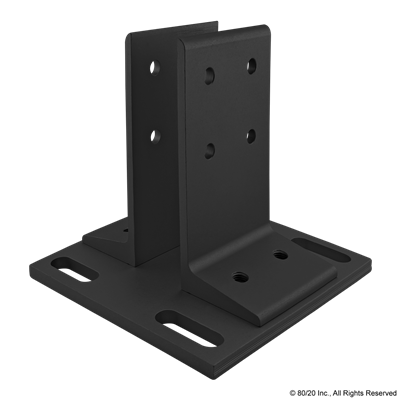 BLACK 40-4080 FLOOR MOUNT BASE PLATE