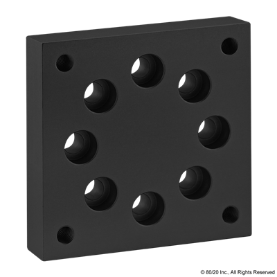 BLACK 40 S BASE PLATE FOR 40-2715