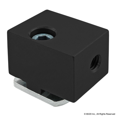 BLACK 40 S PANEL MOUNT BLOCK