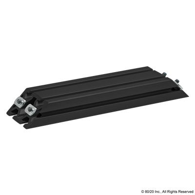 40-4080 X 320mm 45 DEGREE SUPPORT BLACK