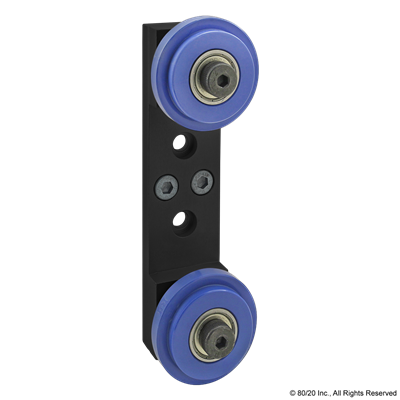 BLACK 40-4080 ROLLER WHEEL BRACKET ASSE