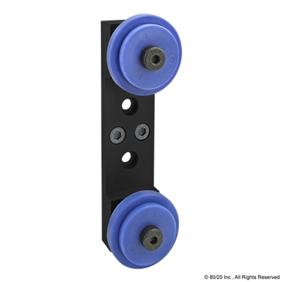 BLACK 40-4080 ROLLER WHEEL BRACKET ASSE