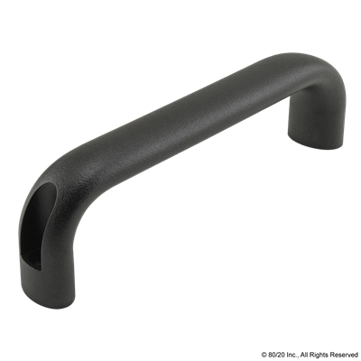 177mm ALUMINUM CABINET HANDLE-BLACK