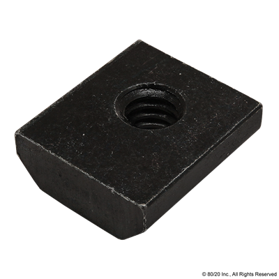 40 S 1/4-20 STANDARD T-NUT [BLACK]