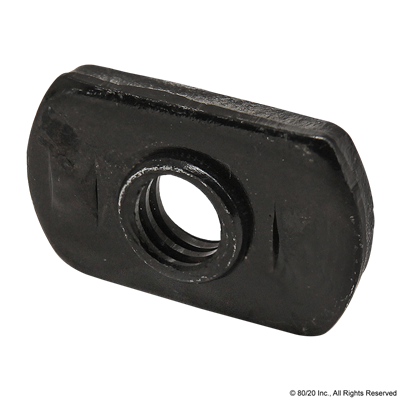 40 S 1/4-20 ECONOMY T-NUT [BLACK]