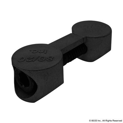 40S  BUTT FASTENER ASSEMBLY BLACK