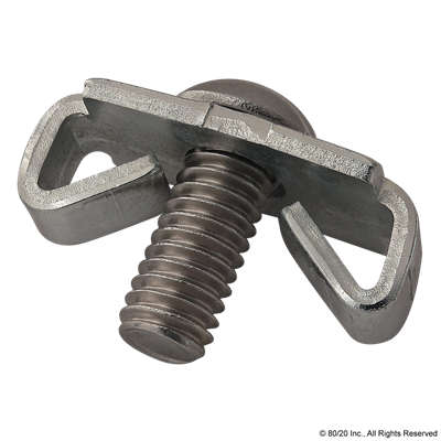 40 S M8 X 1.25 END FASTENER W/ SS SCREW