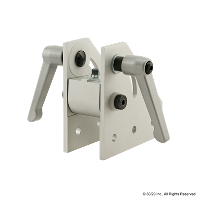 40 S 90 DEGREE DOUBLE PIVOT ASSEMBLY W/