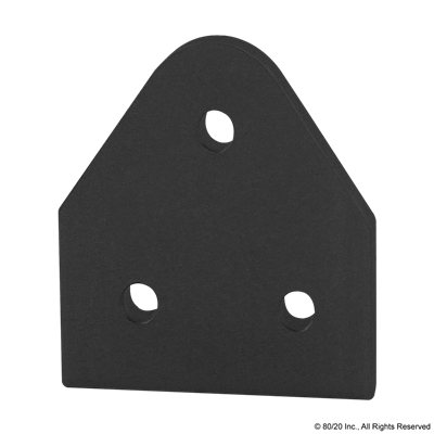 BLACK 40 S 3 HOLE PIVOT PLATE