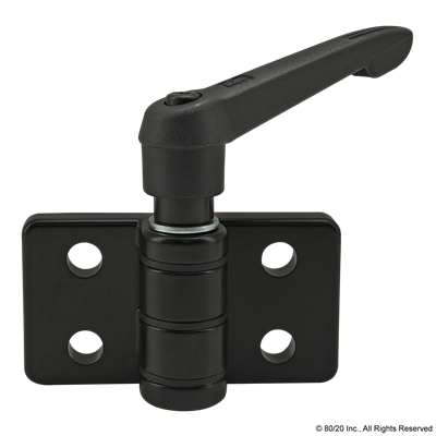 COMBINATION HINGE W/CLAMPING HANDLE