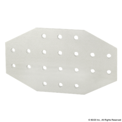 10 S 20 HOLE CROSS FLAT PLATE 4