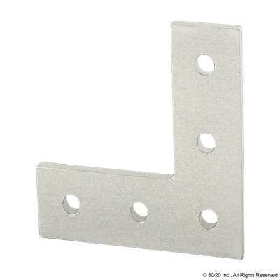 10 S 5 HOLE L FLAT PLATE