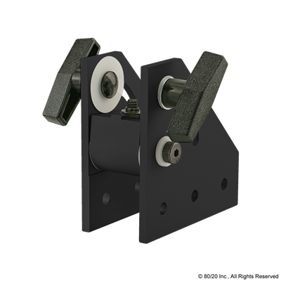 BLACK 10 S 1 DOUBLE PIVOT BRACKET W/ T