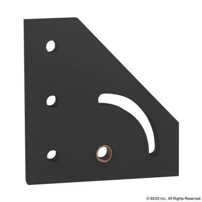 BLACK 15 S 90 DEGREE PIVOT BRACKET RIGH