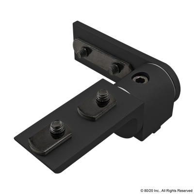 BLACK 15 S 0 DEGREE LIVING HINGE W/ COR