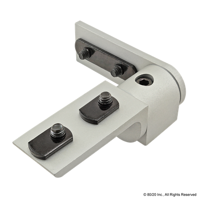 15 S 90 DEGREE LIVING HINGE W/CORNER BR