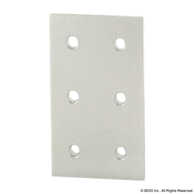 15 S 6 HOLE FLAT PLATE