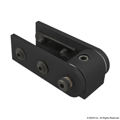 BLACK 15 S 90 DEGREE LIVING HINGE