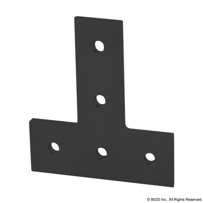 BLACK 15 S 5 HOLE T FLAT PLATE