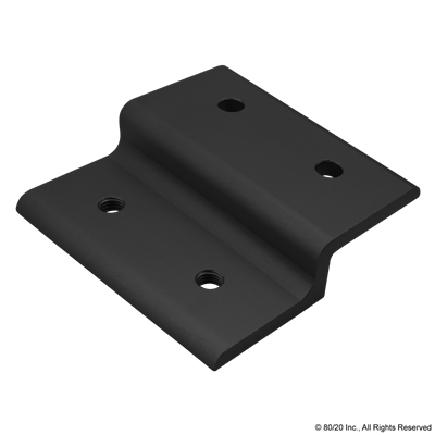 BLACK 90mm SINGLE PANEL RETAINER