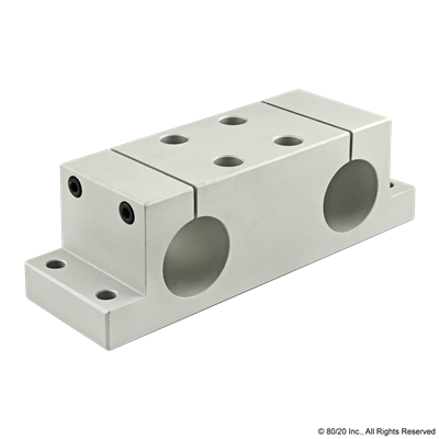 1.5 DIAMETER DOUBLE SHAFT MOUNTING BLO